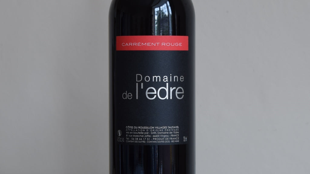 Domaine de l'Edre, Carrement Rouge, Cotes du Roussillon Villages Tautavel, France 2019