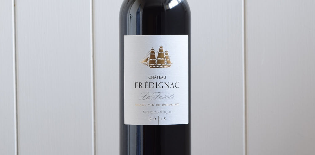 Chateau Fredignac, La Favorite, Blaye Cotes de Bordeaux, France 2015